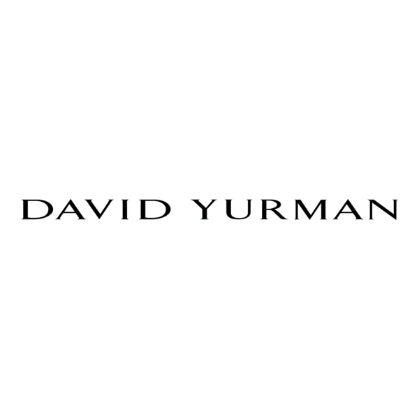 The image displays the text "DAVID YURMAN" in bold, black, uppercase letters on a white background.