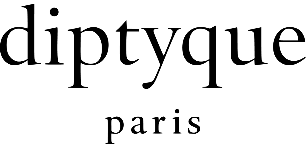 Black text logo displaying the word "diptyque" in a large serif font, with the word "paris" in smaller, lowercase serif font centered underneath, all on a white background.
