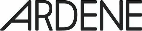 The image shows the word "ARDENE" in bold, modern, black uppercase letters on a white background.